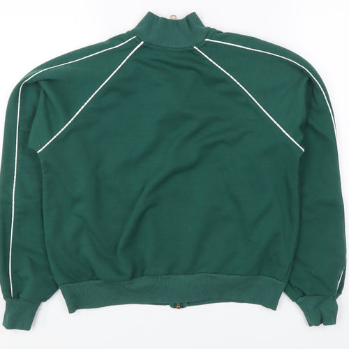 River Island XS Green Full Zip Women's Sweatshirt