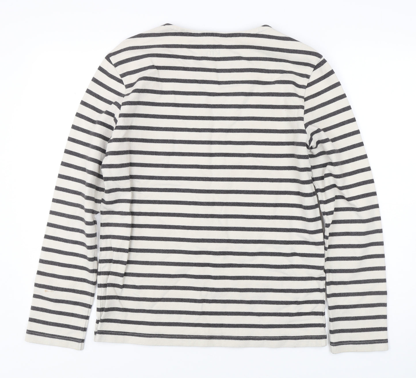 Kin Women's Black Stripe Pullover Sweatshirt S