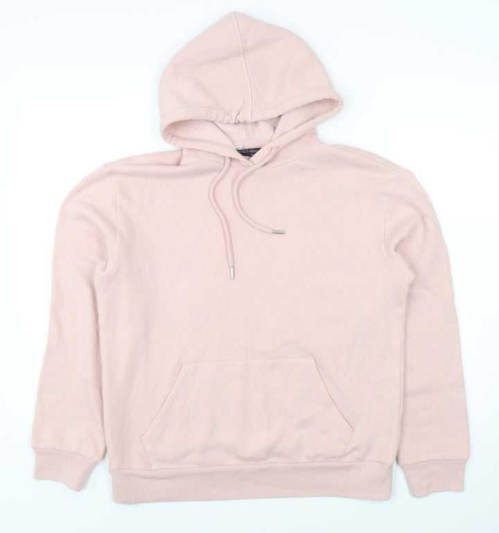 Marks and Spencer Women's Pink Pullover Hoodie Size 10