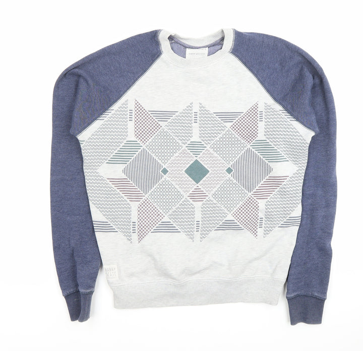 Nanny State Men's Multicoloured Pullover Sweatshirt S