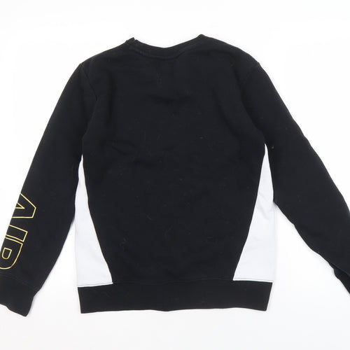Jordan Boys Black Pullover Sweatshirt 12-13 Years Logo Graphic