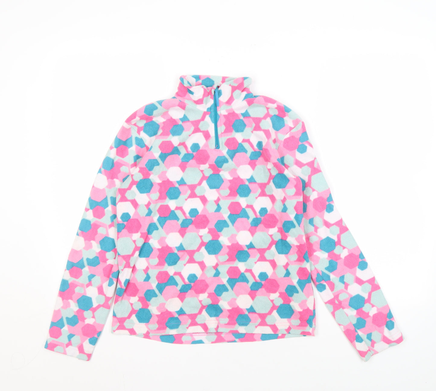 Mountain Warehouse Girls Geometric Fleece Sweatshirt