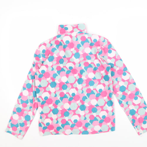 Mountain Warehouse Girls Geometric Fleece Sweatshirt