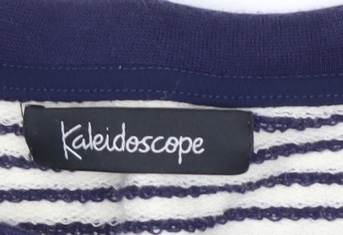 Kaleidoscope Women's Striped 3/4 Sleeve Top