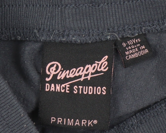 Primark Girls Blue Jogger Trousers 9-10 Years