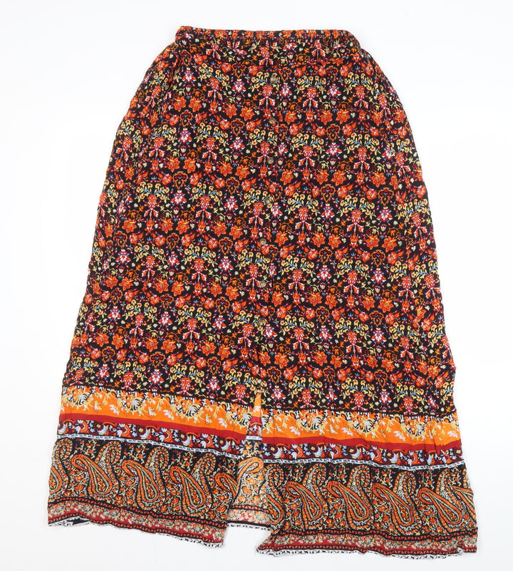 Urban Ditsy Women's Floral Paisley Midi Skirt, M