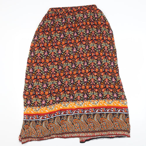 Urban Ditsy Women's Floral Paisley Midi Skirt, M