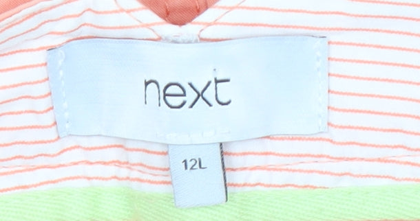 Next Women's Pink Chino Trousers Size 12 Tall
