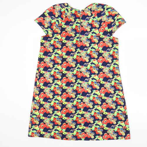 River Island Women's Multicoloured Floral Shift Dress