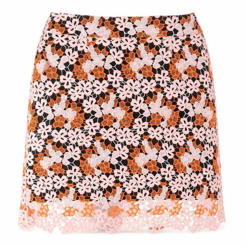 River Island Women's Multicoloured Floral Lace Skirt Size 10