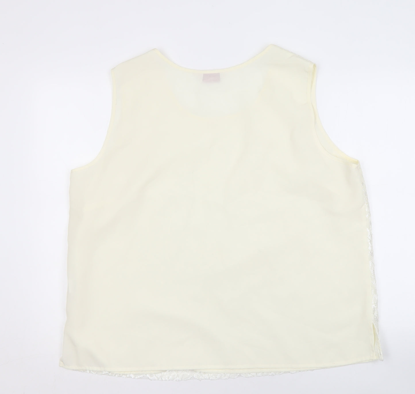 Kaleidoscope Women's Ivory Lace Tank Top
