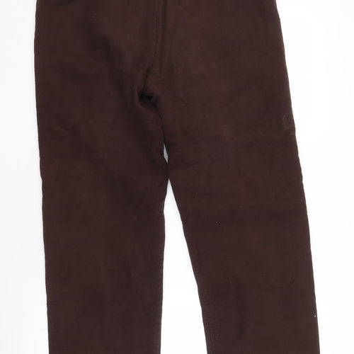 Hoggs of Fife Men's Brown Cotton Trousers 36W 31L