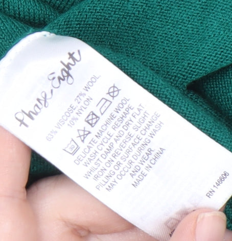 Phase Eight Women’s Green Relaxed Fit Jumper L