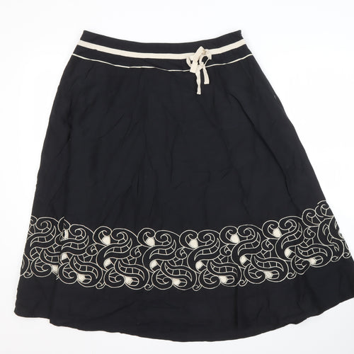 Kaliko Women's Black A-Line Skirt Size 14