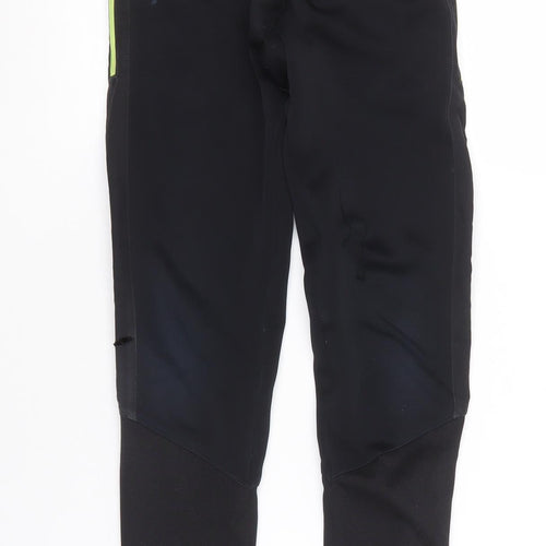 Kipsta Boys Black Track Pants 12 Years - Football Essential
