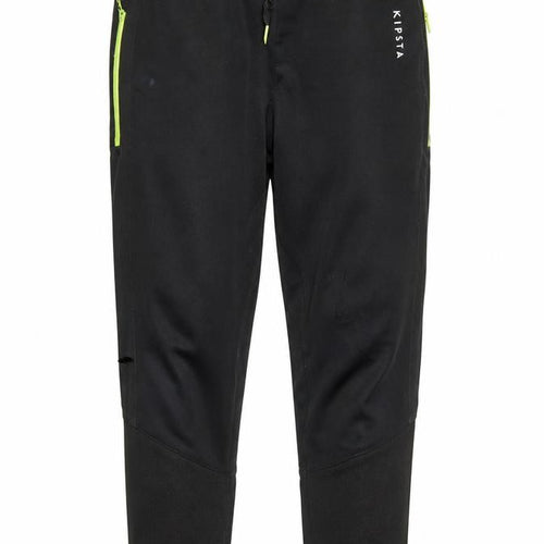 Kipsta Boys Black Track Pants 12 Years - Football Essential
