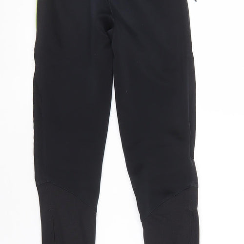 Kipsta Boys Black Track Pants 12 Years - Football Essential