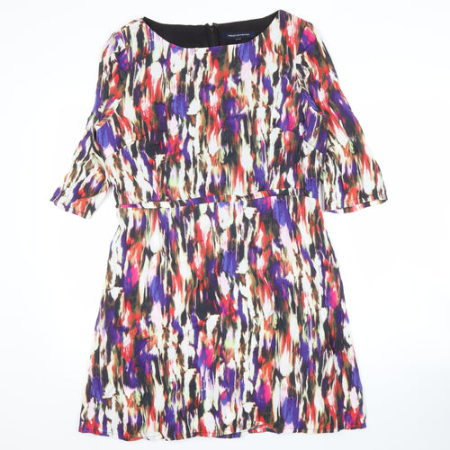 French Connection Women's Multicoloured Dress Size 16
