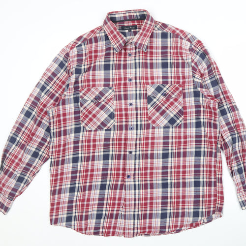 James Pringle Men's Multicoloured Plaid Shirt L