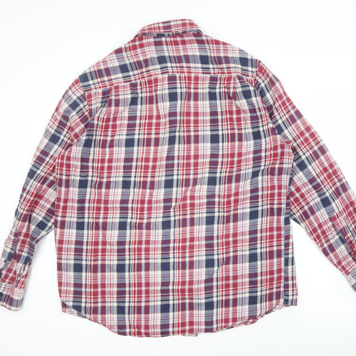 James Pringle Men's Multicoloured Plaid Shirt L