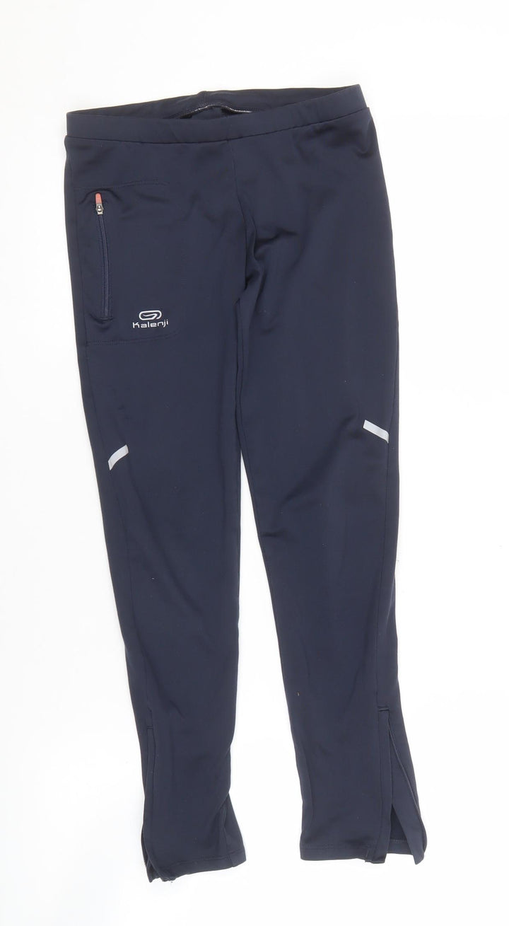 Decathlon Boys Blue Compression Leggings 12 Years - Running