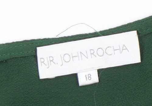 RJR John Rocha Green Floral Women’s Jumpsuit Size 18