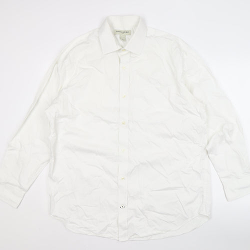 Banana Republic Men's White XL Button-Up Shirt