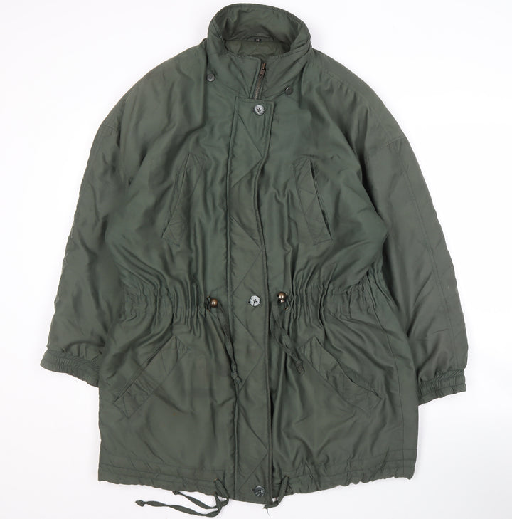 Etam Women's Green Parka Coat Size 14