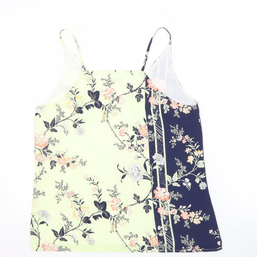 Oasis Women's Multicoloured Floral Camisole Tank Top Size 12
