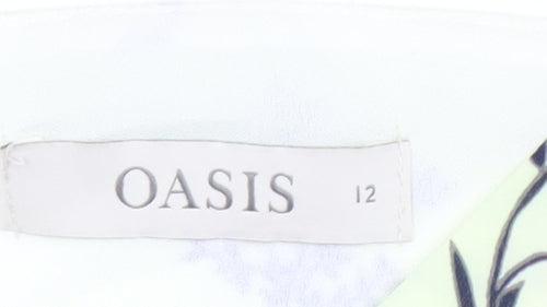Oasis Women's Multicoloured Floral Camisole Tank Top Size 12