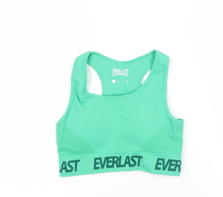 Everlast Women's Green Sports Bra, Size 10