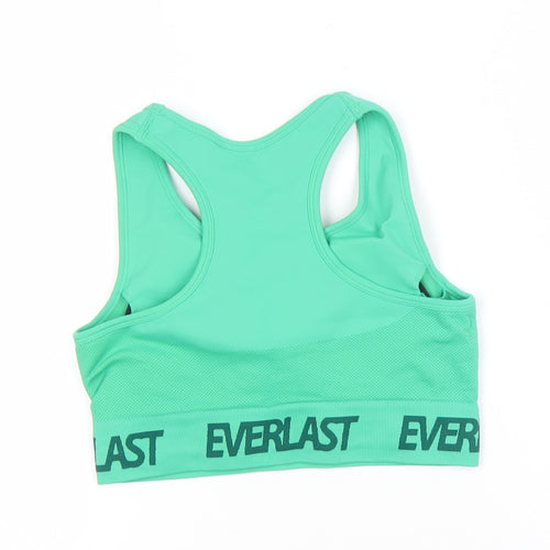 Everlast Women's Green Sports Bra, Size 10