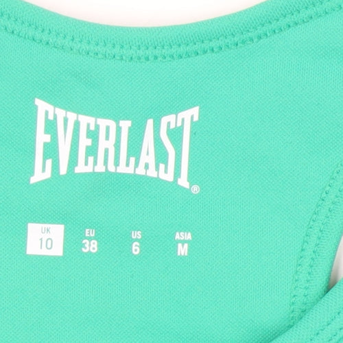 Everlast Women's Green Sports Bra, Size 10