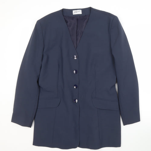 Alexara Women's Blue Blazer, Size 14, Workwear