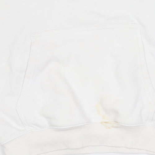 H&M Boys White NASA Hoodie 9-10 Years Pullover