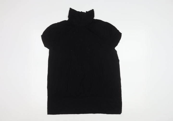 Dorothy Perkins Women's Black Cowl Neck Top Size 20