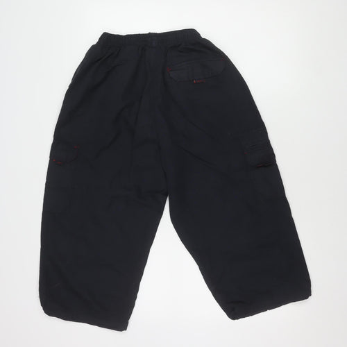 Duke Unisex Black Cargo Shorts M Relaxed Fit