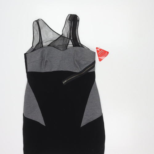 Dee V by Diana Vickers Black Bodycon Dress Size 14