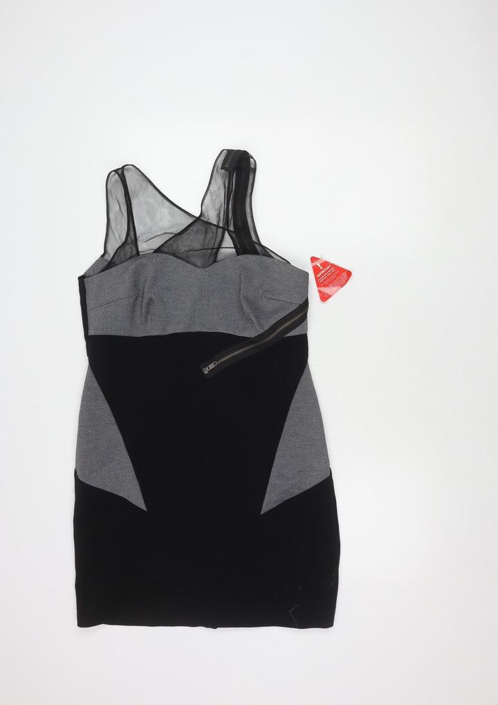 Dee V by Diana Vickers Black Bodycon Dress Size 14