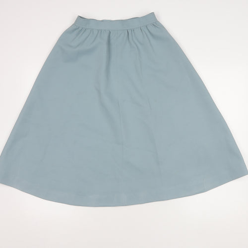 Garland Women's Blue A-Line Midi Skirt, Size 9/10