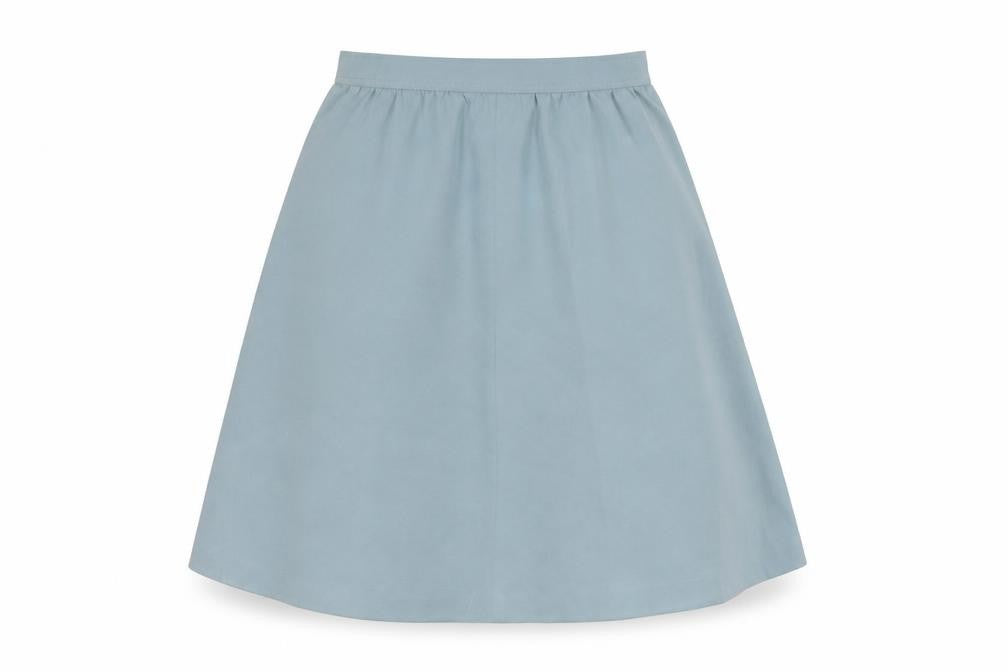 Garland Women's Blue A-Line Midi Skirt, Size 9/10