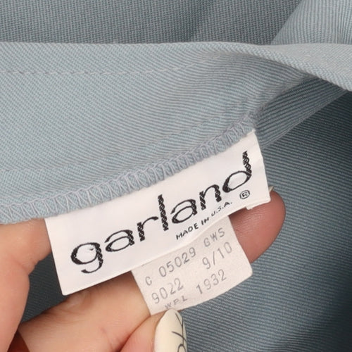 Garland Women's Blue A-Line Midi Skirt, Size 9/10