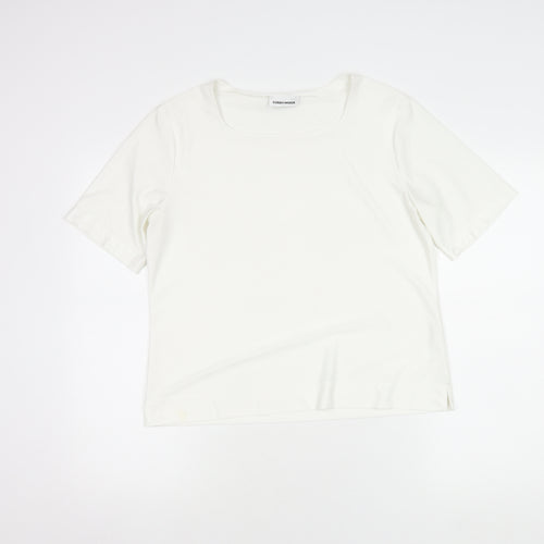 Gerry Weber Women's White Polyester Top UK 12