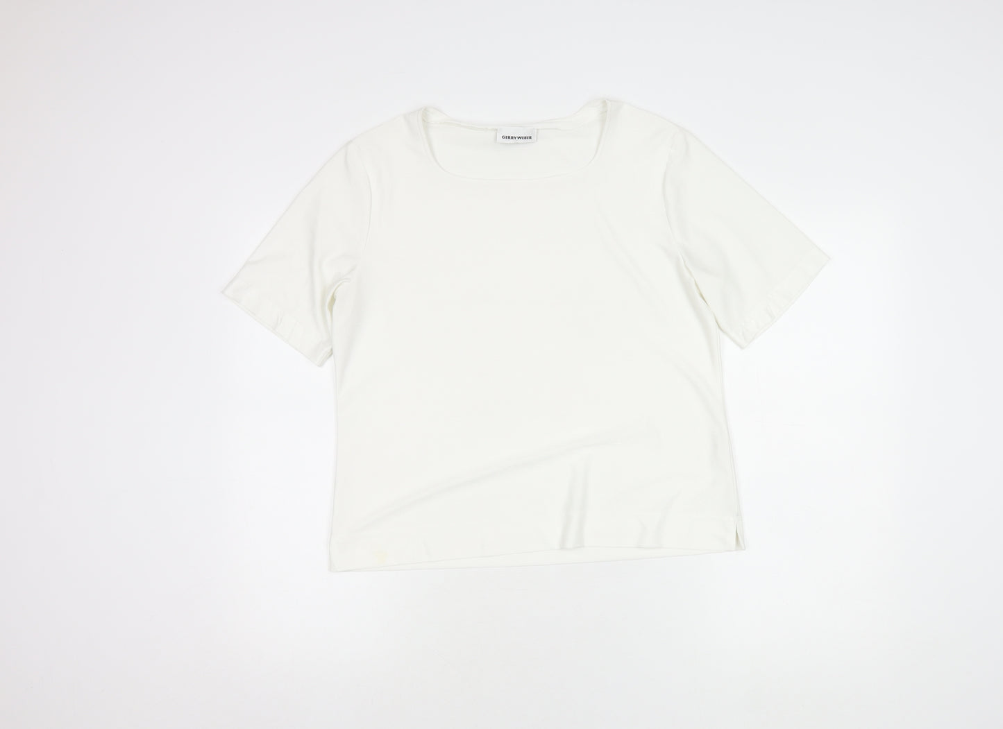 Gerry Weber Women's White Polyester Top UK 12