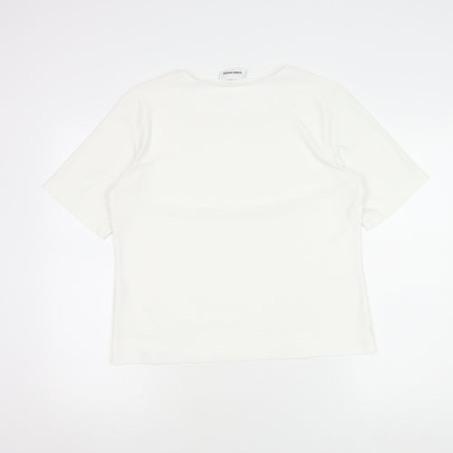 Gerry Weber Women's White Polyester Top UK 12