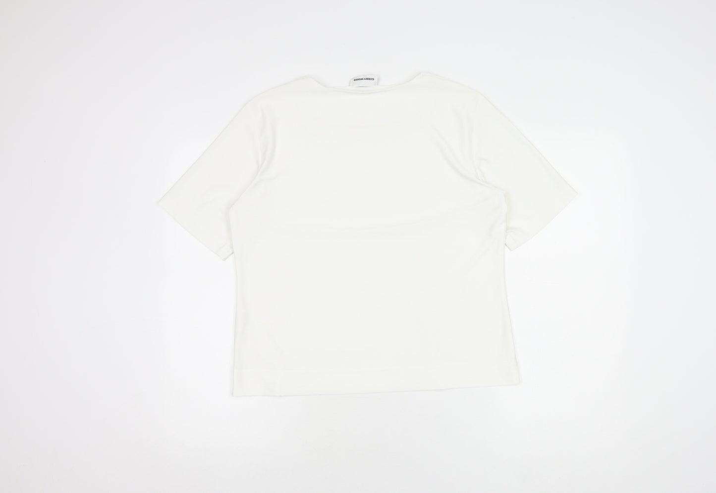 Gerry Weber Women's White Polyester Top UK 12