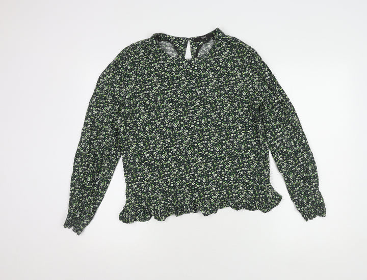 Next Women's Multicoloured Floral Top, Size 14