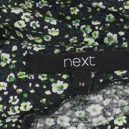 Next Women's Multicoloured Floral Top, Size 14