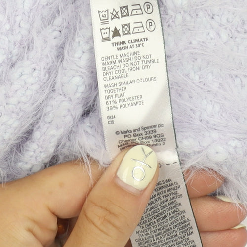 Marks and Spencer Women's Blue XL Jumper Pullover