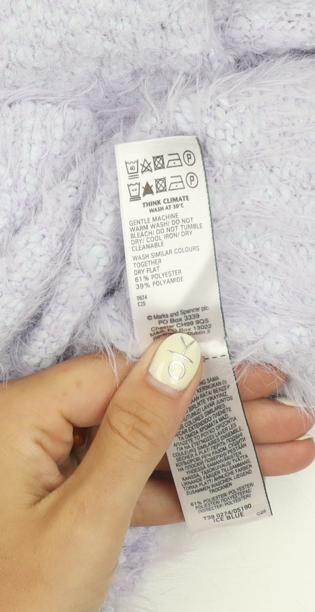 Marks and Spencer Women's Blue XL Jumper Pullover